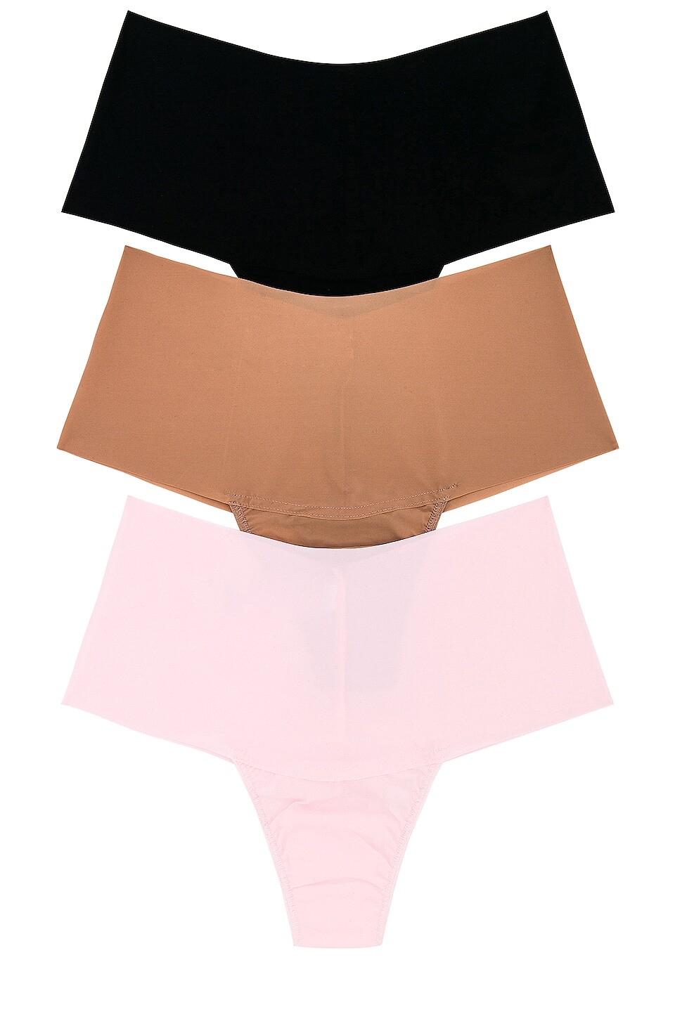 

Стринги Hanky Panky 3 Hi-Rise, цвет Taupe, Black, & Bliss