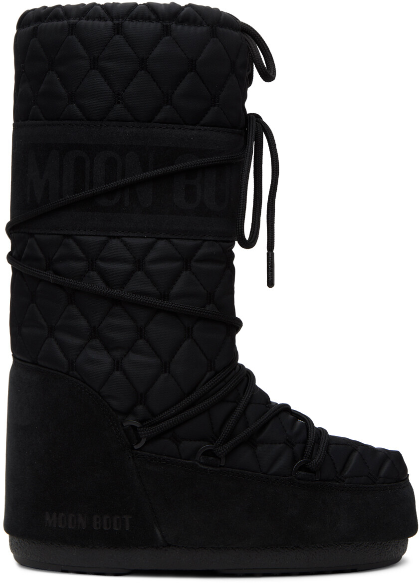 

Стеганые ботинки Black Icon Moon Boot