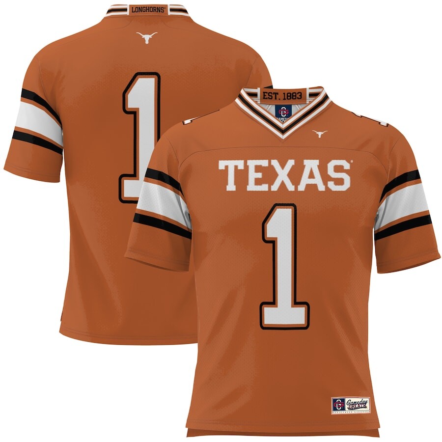 

Джерси ProSphere Texas Longhorns, оранжевый