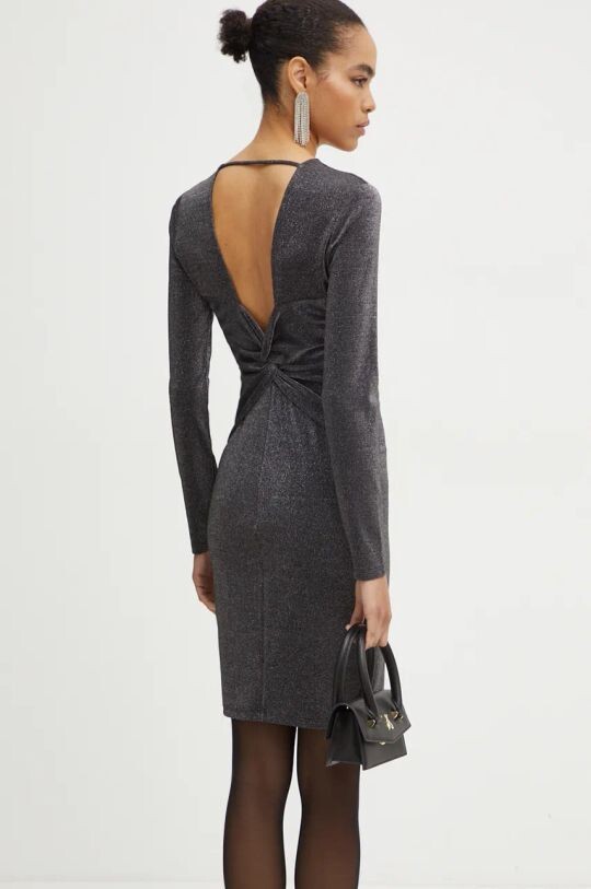 

Платье Armani Exchange, серебряный