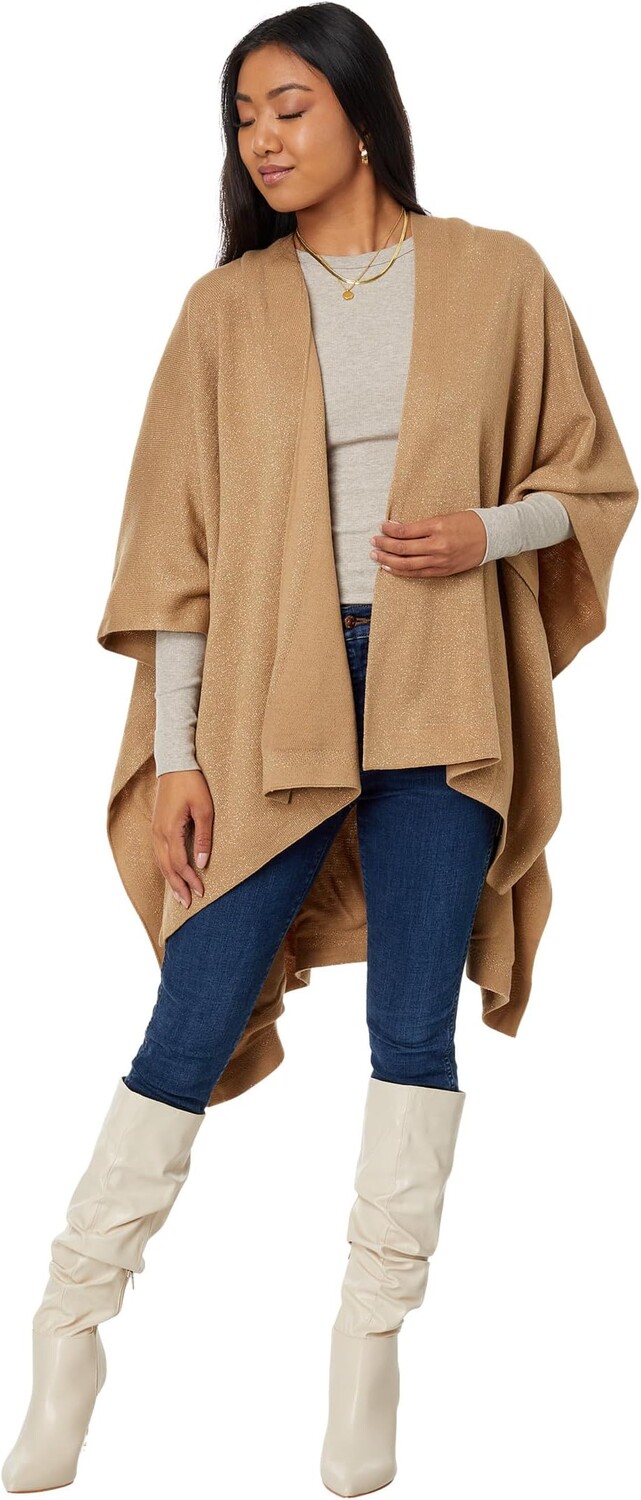 

Пончо Sparkle Update Jet Setter LAUREN Ralph Lauren, цвет Classic Camel