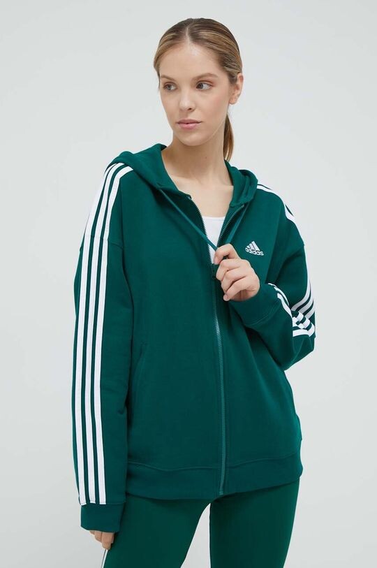 

Толстовка Adidas из хлопка adidas, зеленый