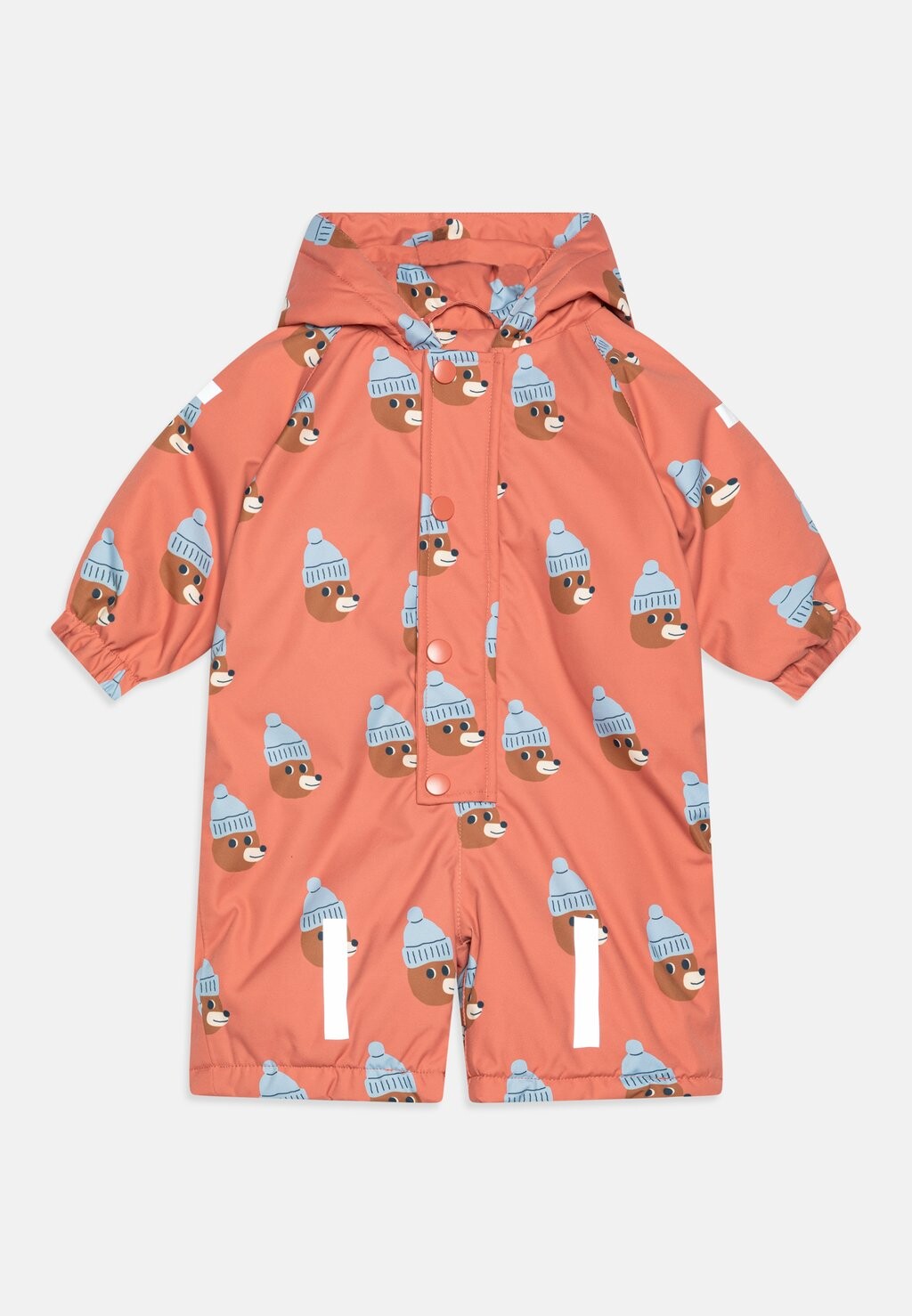 

Зимний комбинезон BEARS SNOW ONEPIECE UNISEX TINYCOTTONS, цвет brick