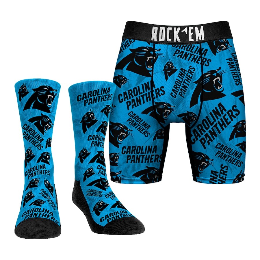 

Комплект нижнего белья Rock Em Socks Carolina Panthers