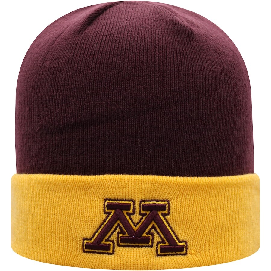

Шапка Top of the World Minnesota Golden Gophers, бордовый