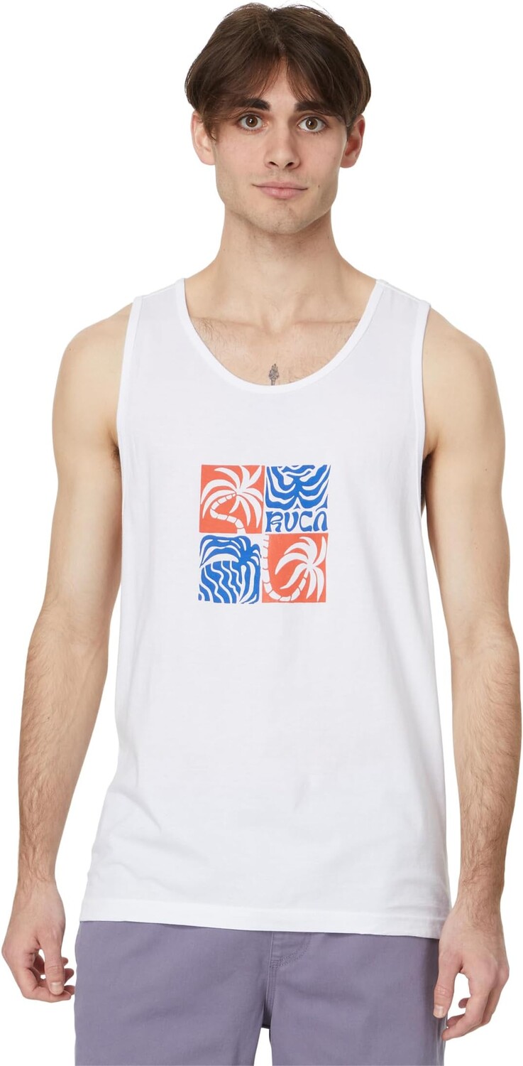 

Топ RVCA Fronds Tank, белый