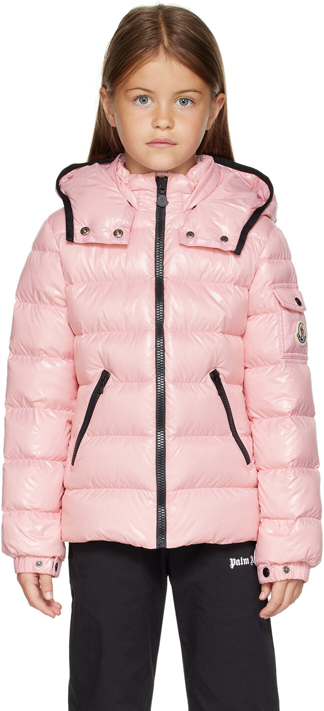 

Moncler Enfant Kids Розовый пуховик Bady