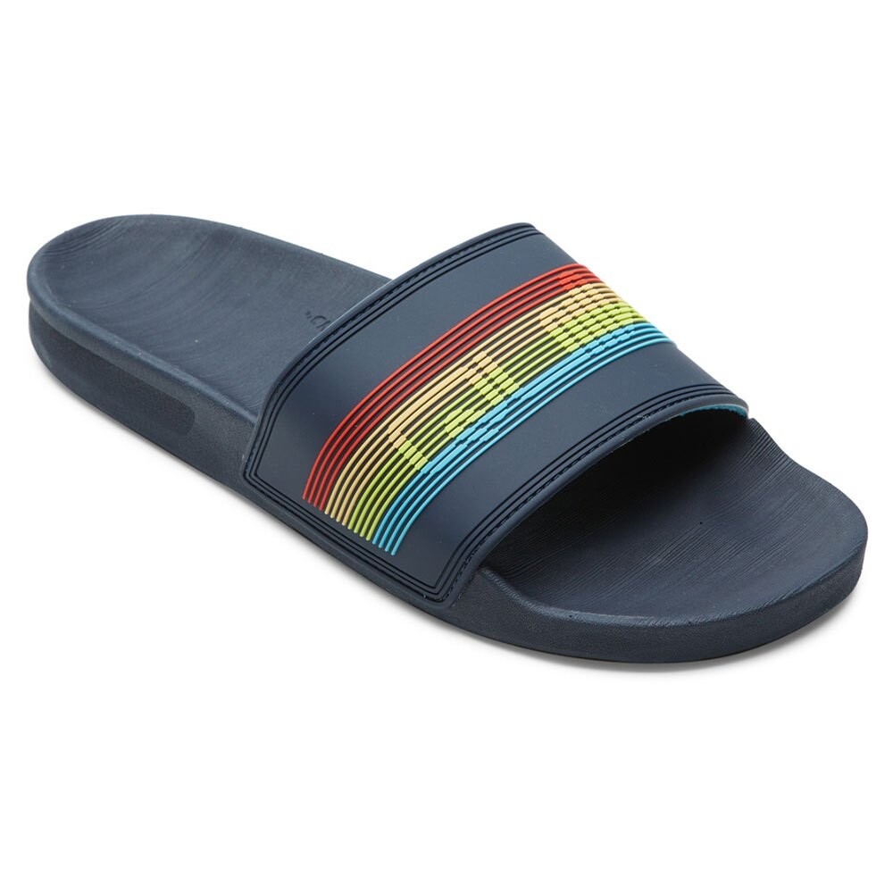 

Сандалии Quiksilver Rivi Wordmark Slide, синий