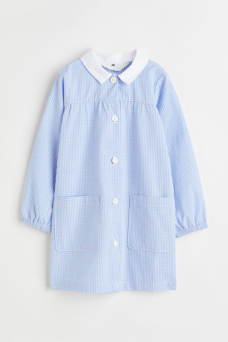 Хлопковое платье-рубашка H&M