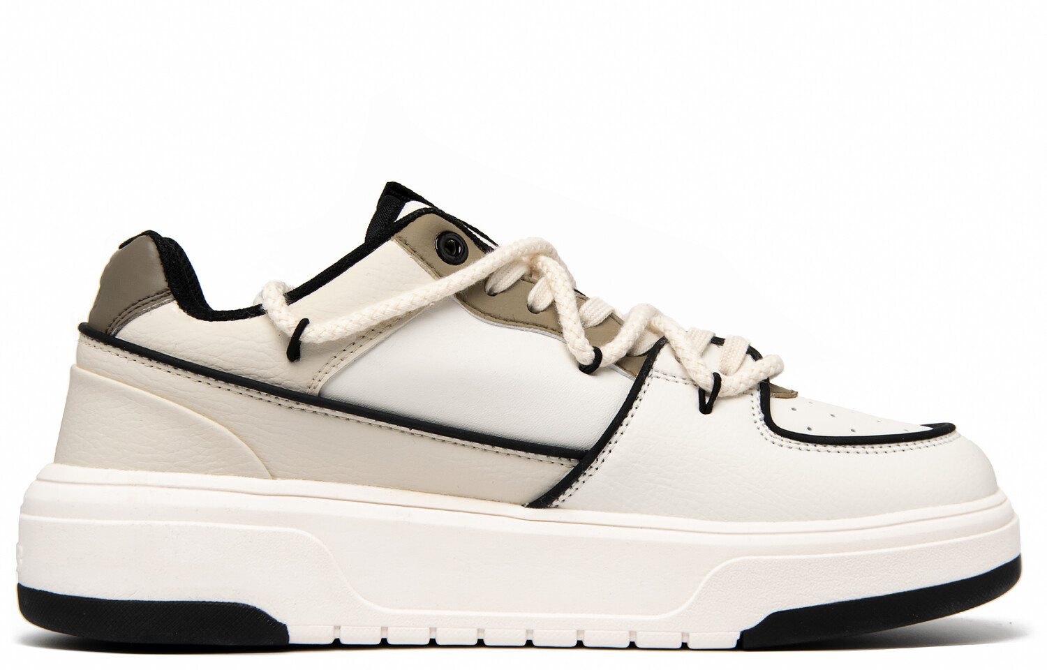 

Кроссовки MLB Chunky Liner Skateboarding Shoes Unisex Low-top Beige/brown, коричневый