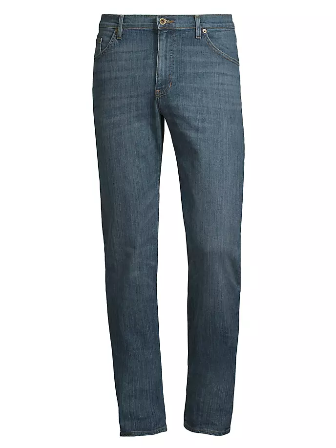 цена Джинсы Alexander Selvage Raw Raleigh Denim, цвет medium wash