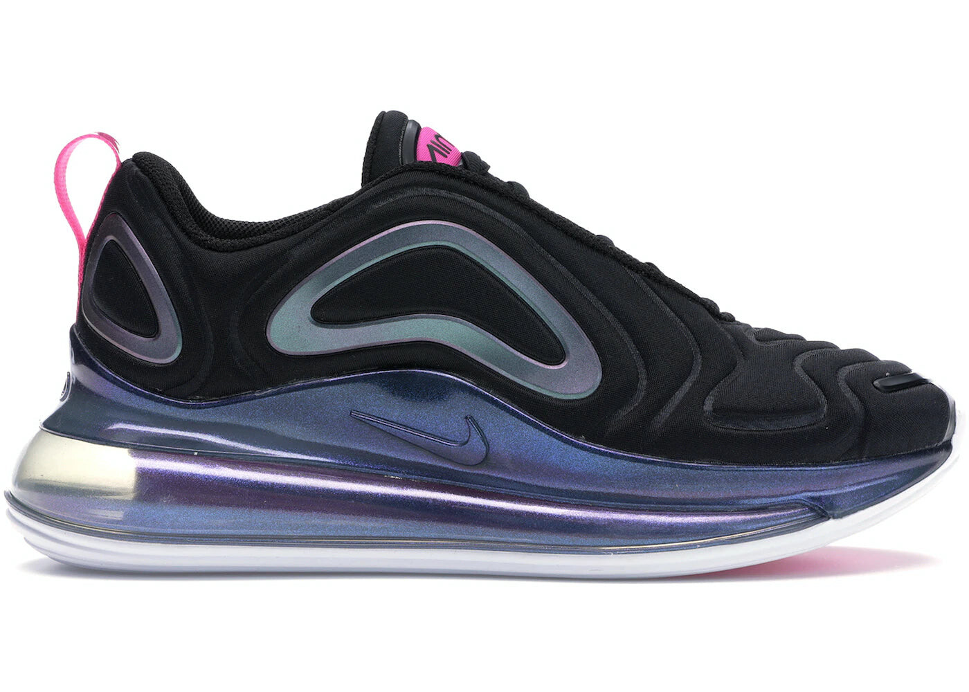 

Кроссовки женские Nike Air Max 720, черный / белый / фуксия