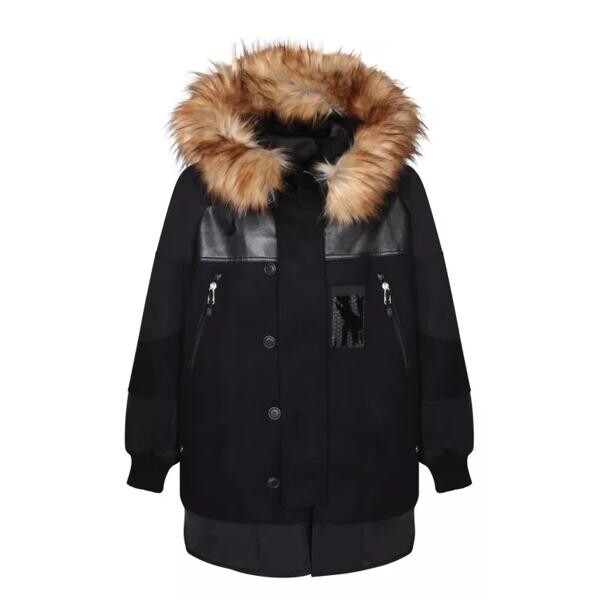 

Пальто hooded jacket Junya Watanabe, черный