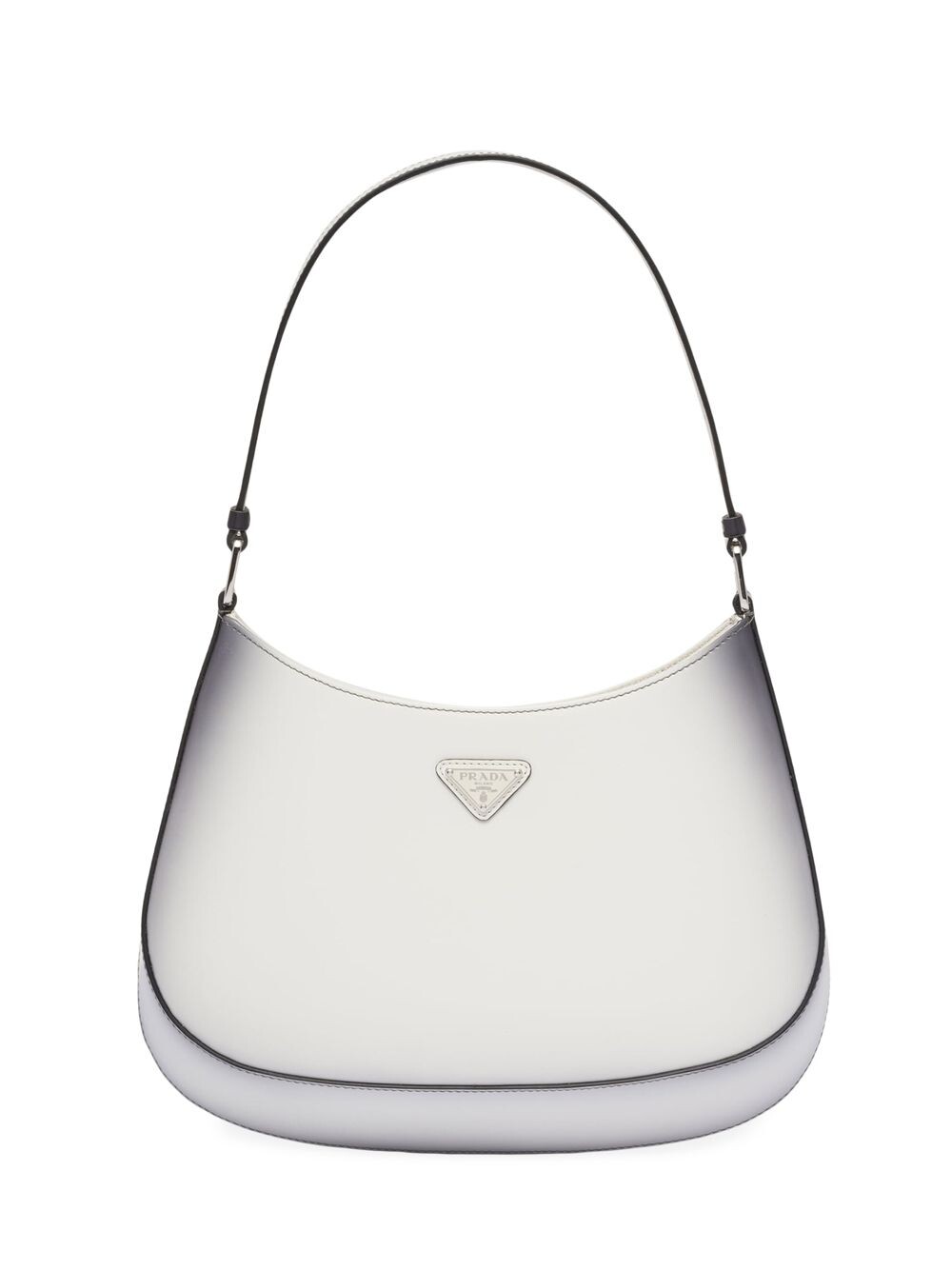 

Сумка через плечо Cleo из матовой кожи Prada, белый