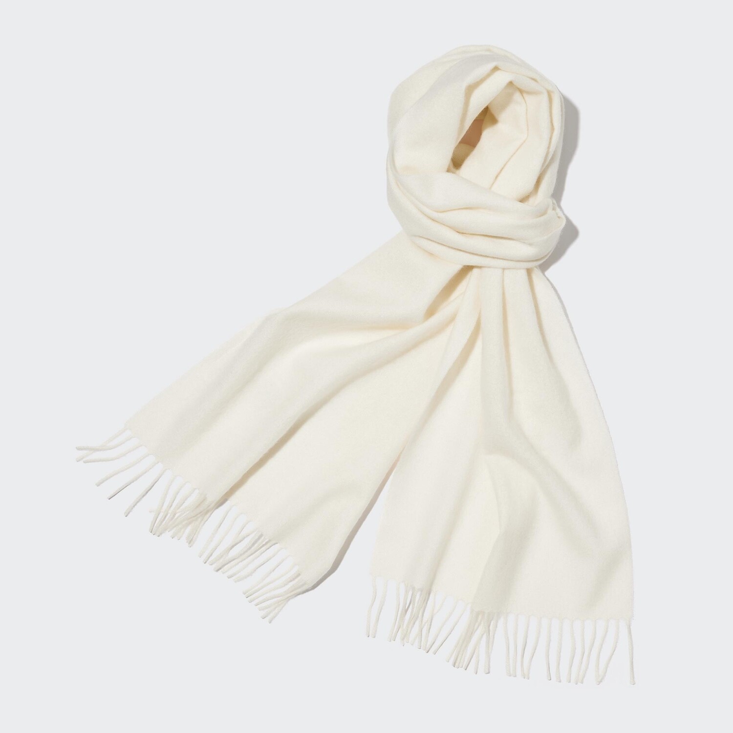 

Шарф из 100% кашемира Uniqlo, кремовый