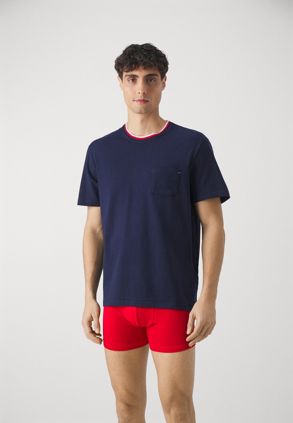 

Спальная рубашка Lacoste, темно-синий