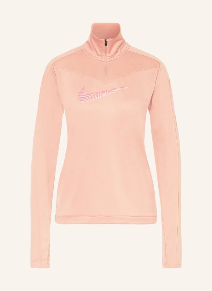 

Беговая рубашка dri-fit swoosh Nike, красный