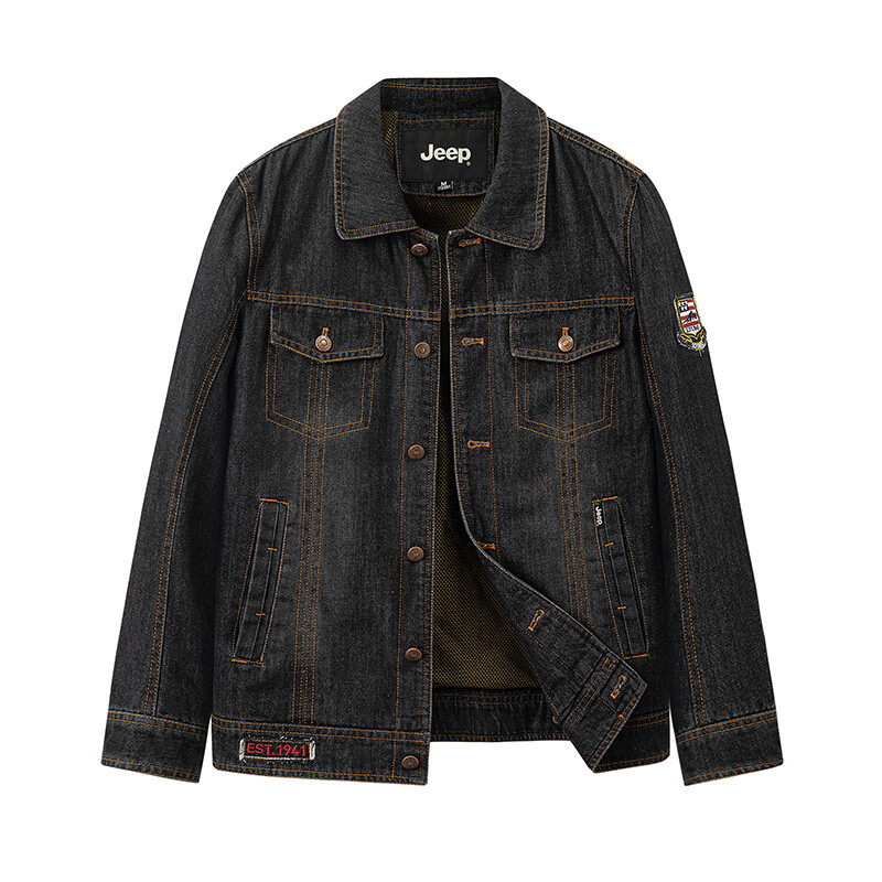 

Джинсовая куртка унисекс Jeep, цвет Denim Blue