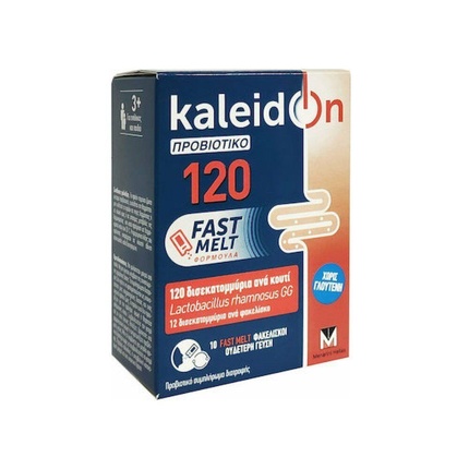 Menarini Kaleidon Пробиотическая быстрая пищевая добавка 10 пакетиков, Menarini Hellas