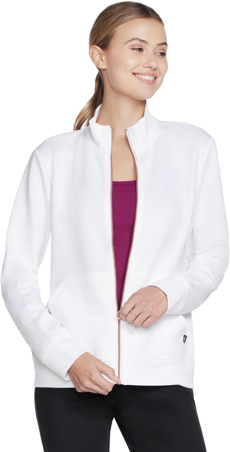 

Толстовка GO WALK Jacket SKECHERS, белый
