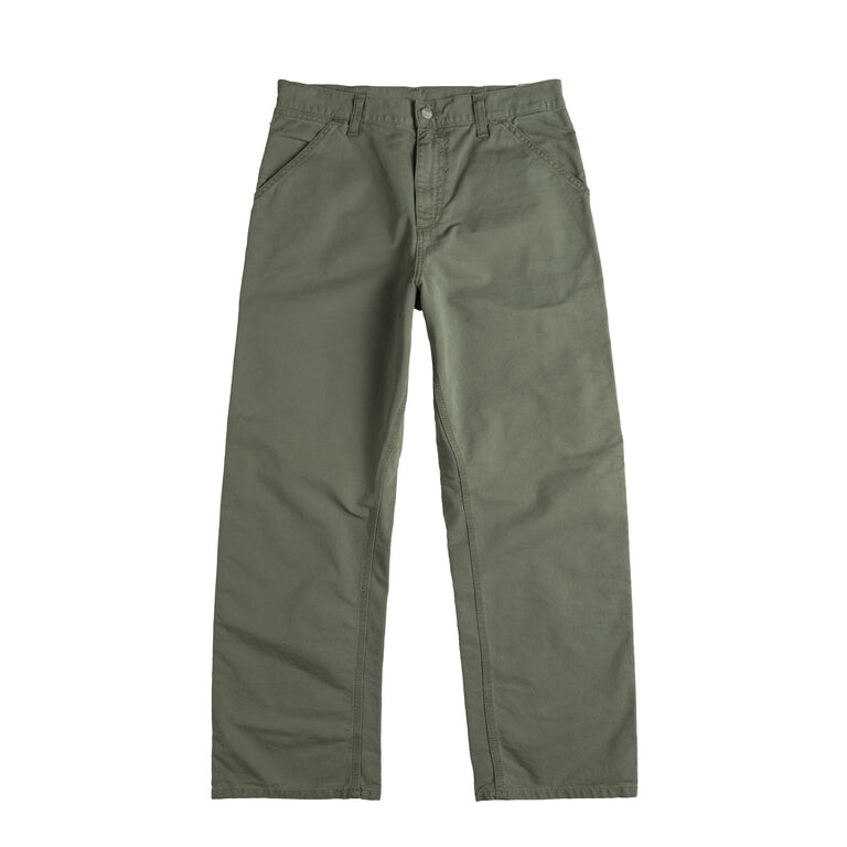 Брюки Carhartt Wip Single Knee Pant Carhartt WIP, цвет park (garment dyed) шорты john carhartt wip цвет sable garment dyed