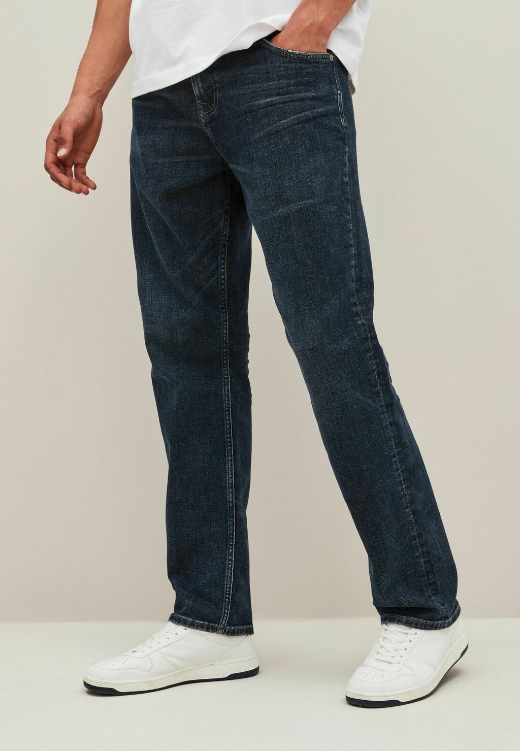 

Джинсы-сигареты Essential Stretch Standard Next, цвет blue grey