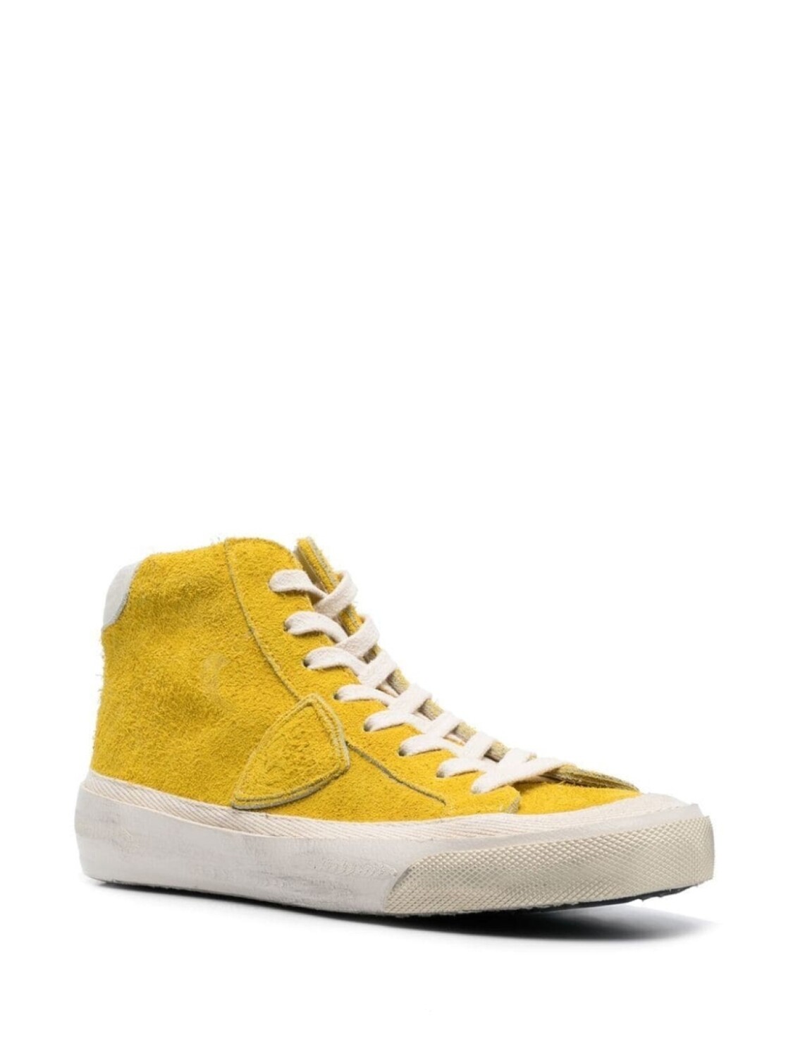 

Philippe Model Paris высокие кеды Plaisir, желтый
