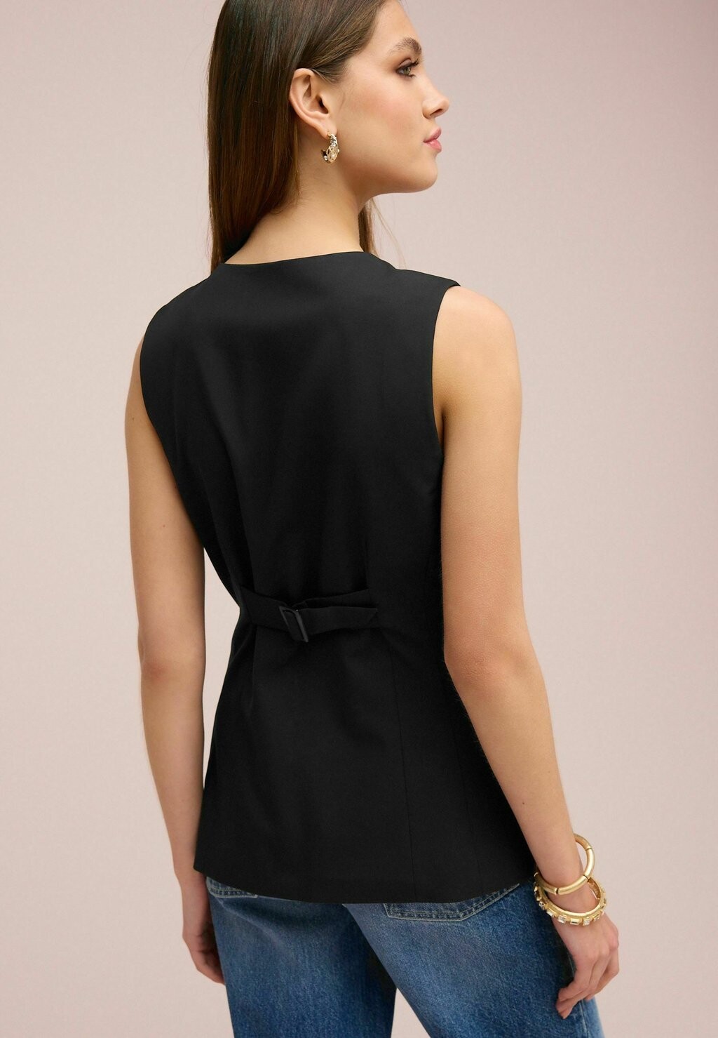 

Жилет TAILORED REGULAR FIT Next, черный
