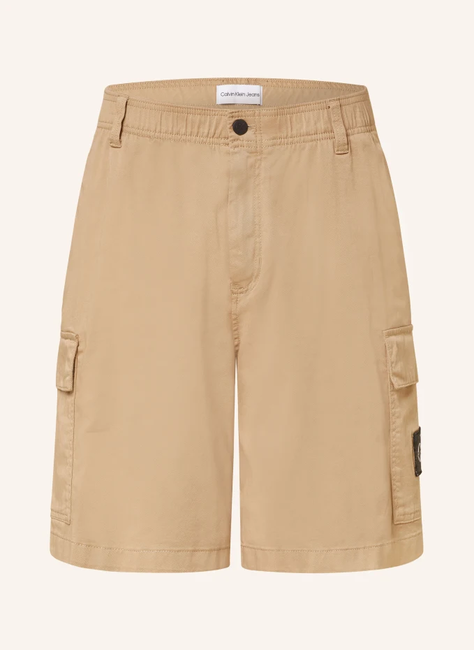

Грузовые шорты Calvin Klein Jeans, бежевый
