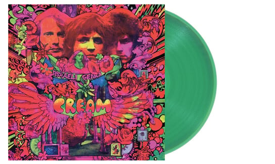 Виниловая пластинка Cream - Disraeli Gears (зеленый винил, прозрачный, ограниченный выпуск)