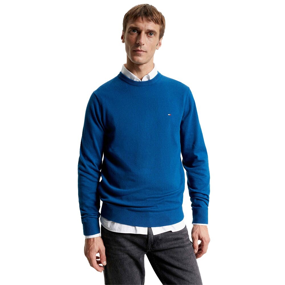 

Свитер Tommy Hilfiger Pima, синий