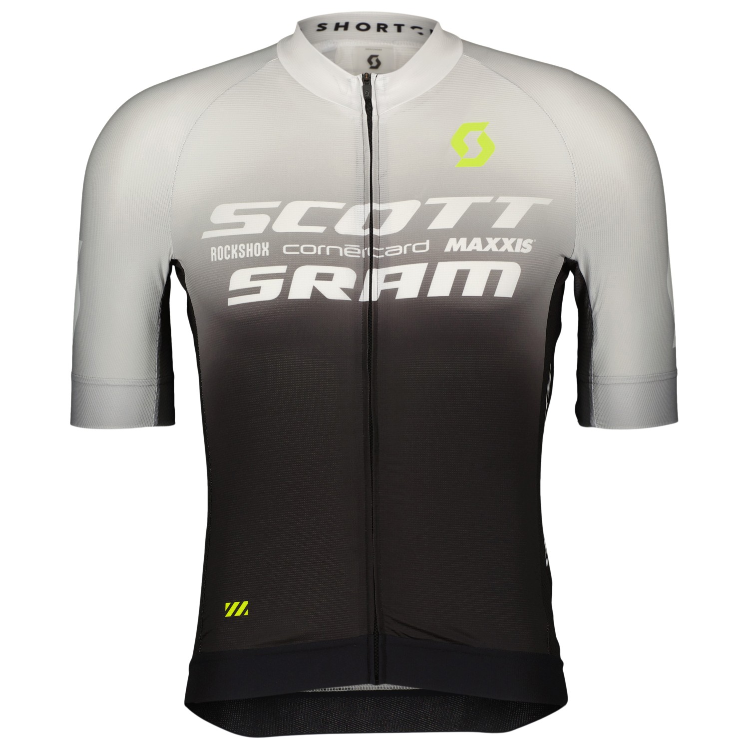 Велосипедный трикотаж Scott RC Scott SRAM Pro S/S, цвет Black/White