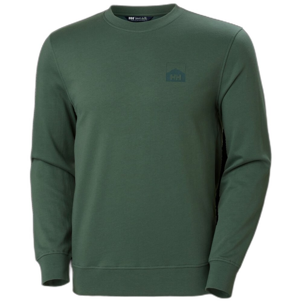 

Толстовка Helly Hansen Nord Graphic Crew, зеленый