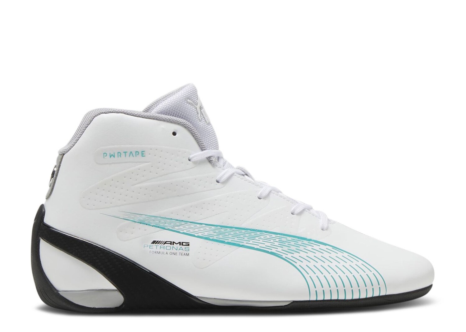 

Кроссовки Puma Mercedes-Amg Petronas F1 X Carbon Cat Mid 'White Sheen Green', белый