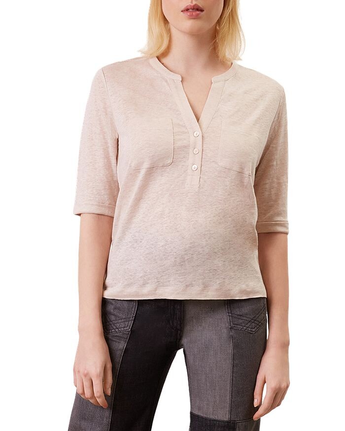 

Топ Andrew Linen Henley Gerard Darel