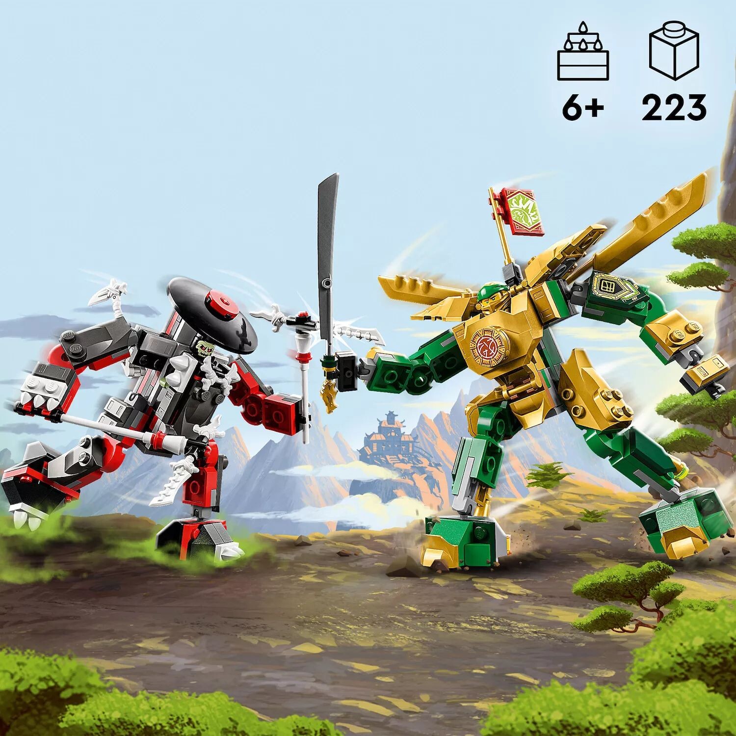 

LEGO NINJAGO Lloyd’s Mech Battle EVO 71781 Набор строительных игрушек LEGO