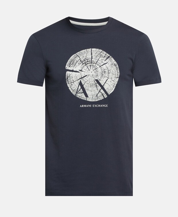 

Футболка Armani Exchange, темно-синий