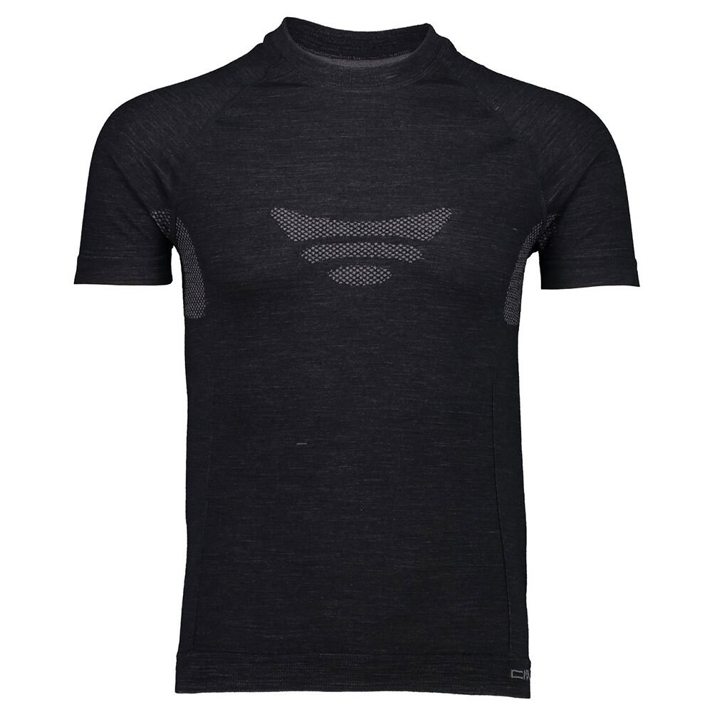 

Базовый слой с коротким рукавом CMP Seamless Sweat 39Y4057, черный