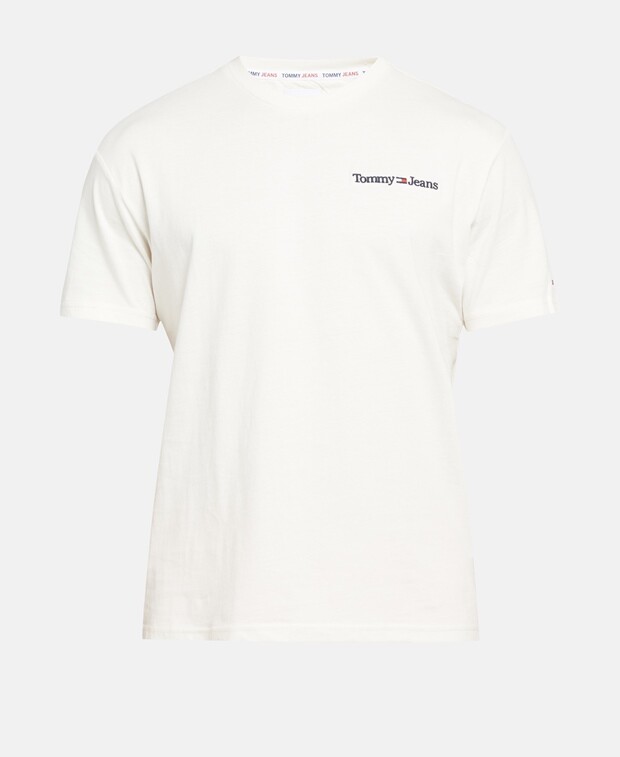 

Футболка Tommy Jeans, экрю