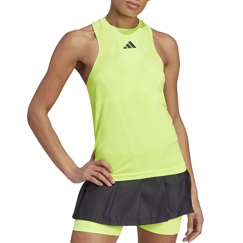 Женская бесшовная теннисная майка Adidas AEROREADY Pro с Y-образным вырезом