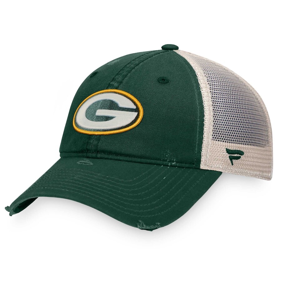 

Бейсболка Fanatics Branded Green Bay Packers, зеленый