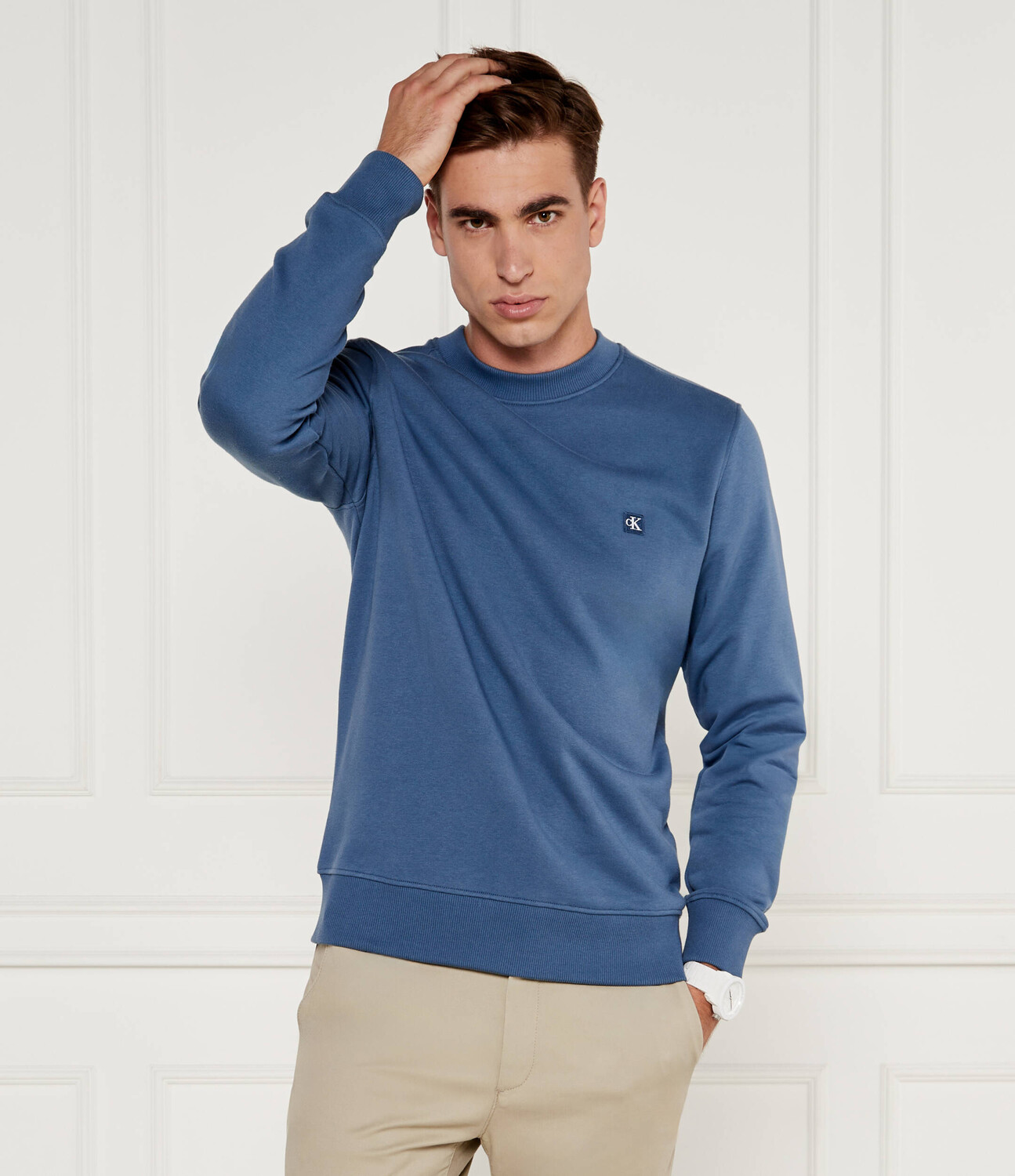 

Толстовка CALVIN KLEIN JEANS Regular Fit, синий