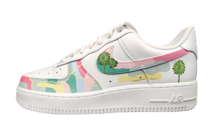 

Кроссовки Nike Air Force 1 Skateboarding Shoes Men Low-top White, белый