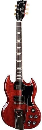 

Электрогитара Gibson SG Standard 61 Sideways Vibrola Vintage Cherry with Case