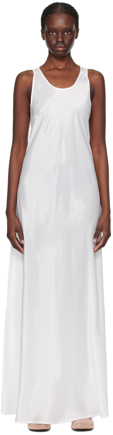Белое платье-макси с колючками Renaissance Renaissance