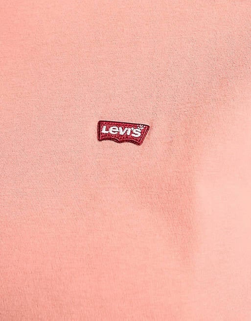 

Оранжевая футболка Levi's Plus с маленьким логотипом, Оранжевый