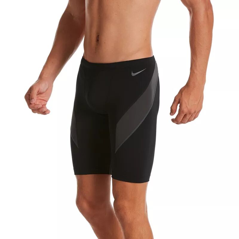 Мужские плавки Nike Hydrastrong Vex с цветными блоками, черный