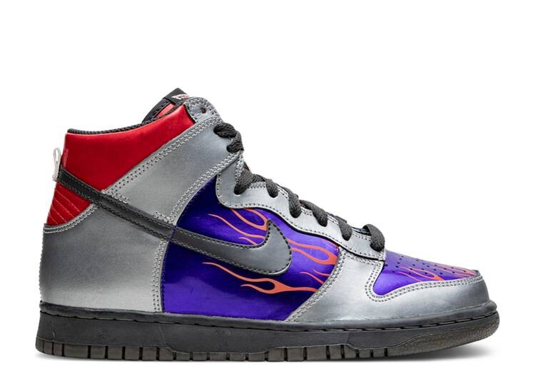 

Кроссовки Nike TRANSFORMERS X DUNK HIGH GS 'OPTIMUS PRIME', серый