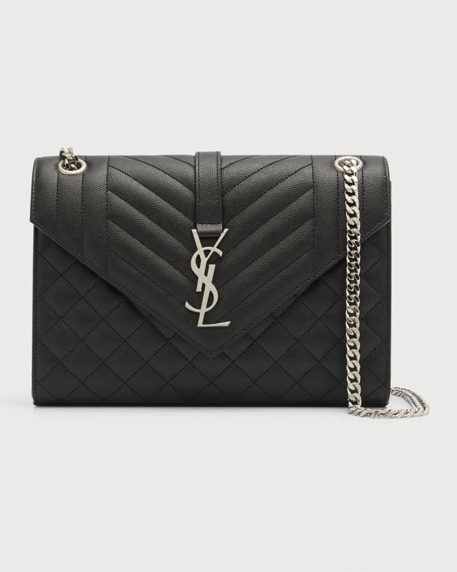

Средняя сумка на плечо с цепочкой-конвертом Saint Laurent