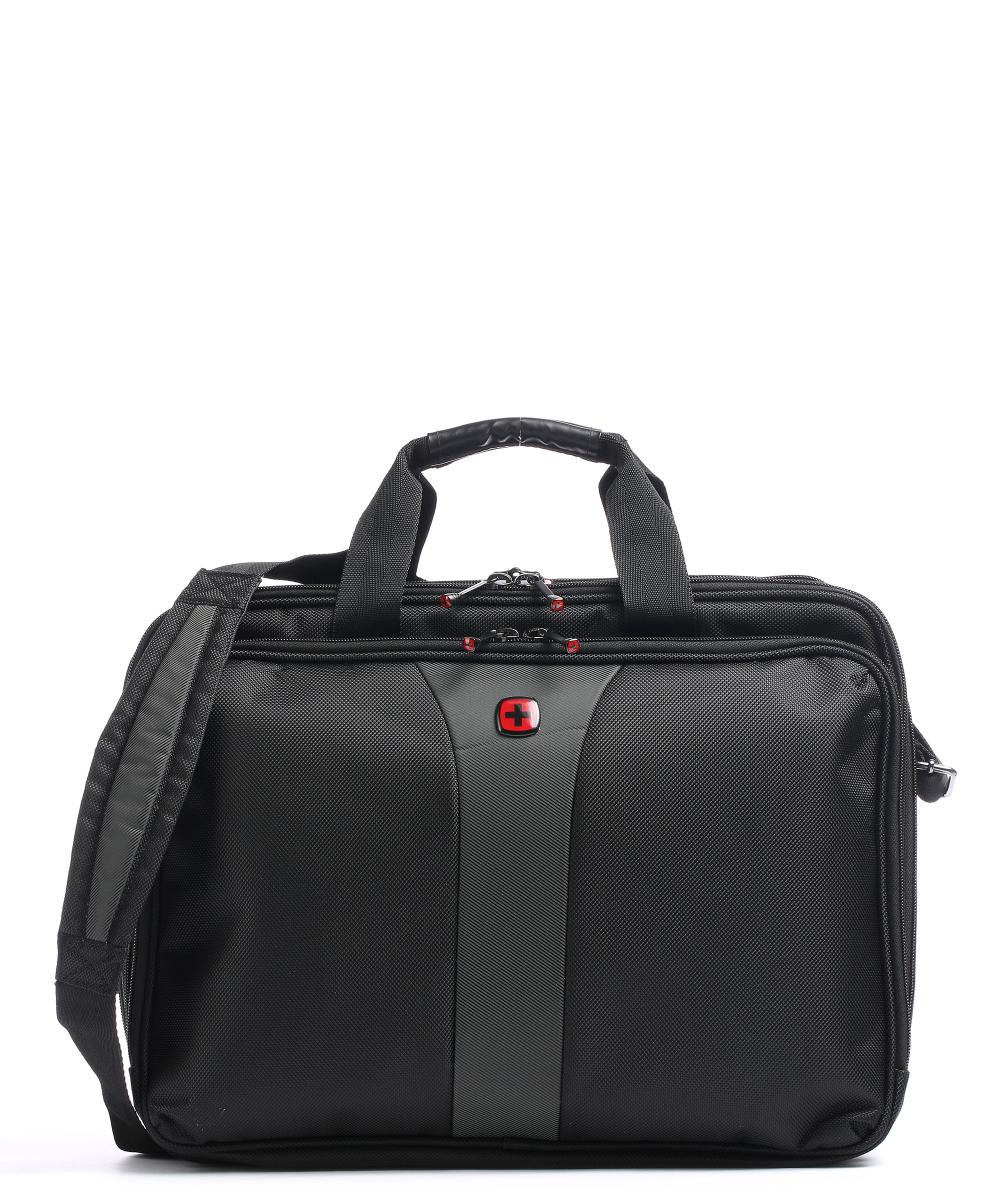 Сумка для ноутбука Legacy 17″, полиэстер Wenger, черный сумка для ноутбука 17 3 hama montego черный полиэстер 00216441